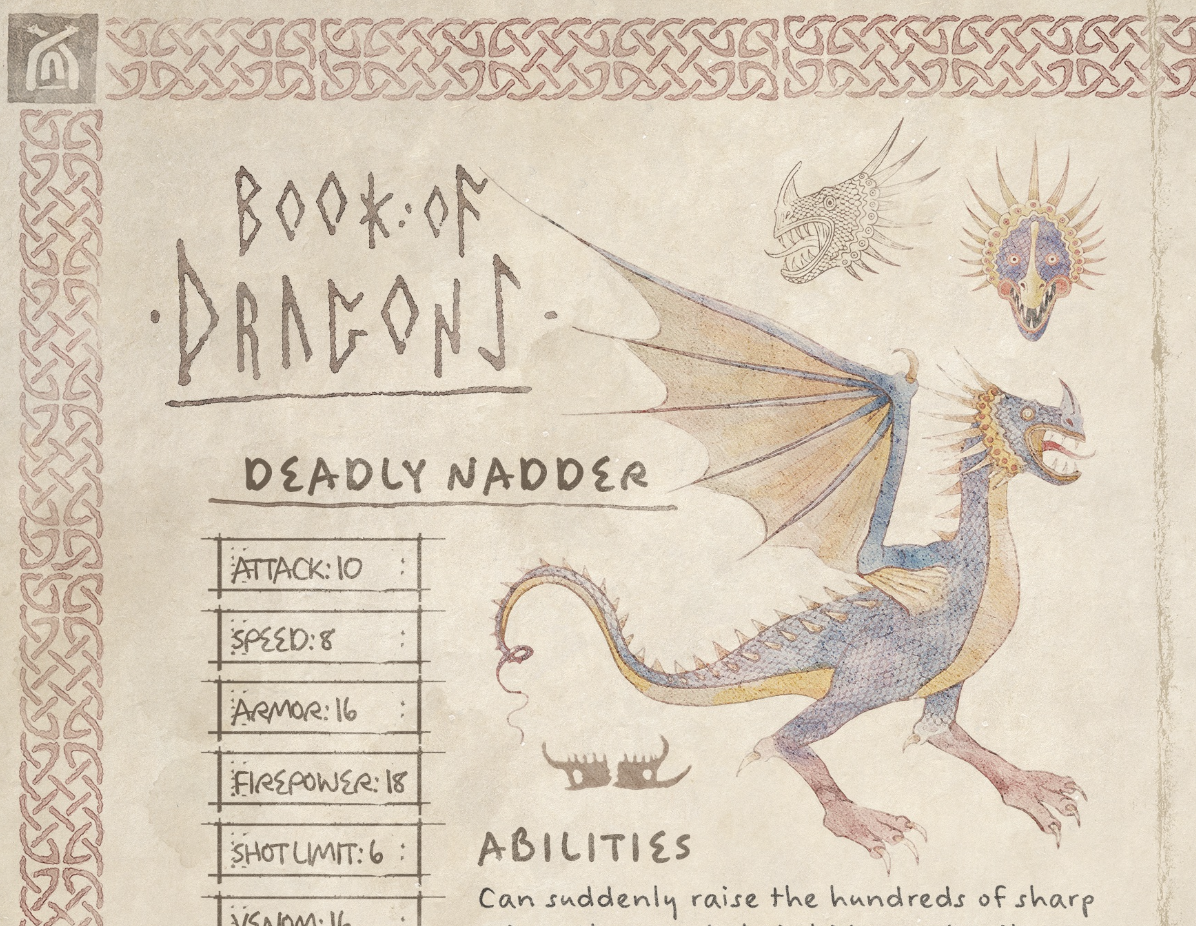 Book Of Dragons Activity Sheet